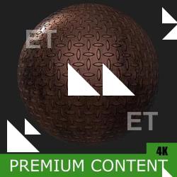 PBR Substance Material of Metal Floor Rusted #6
