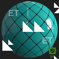 PBR Texture of Wall Tiles Glossy #2