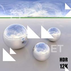 Photo Texture of HDRi Cirrus Skydome 360°