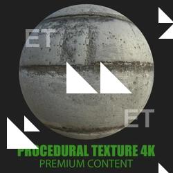 PBR Texture of Concrete Panel #4