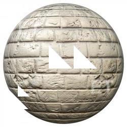 PBR Texture of Wall Bricks