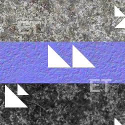 Seamless Textures of Asphalt + Normal & Bump Mapping