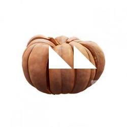 Pumpkin Clean 3D Scan #7