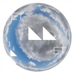 HDRi Skydome of Clouded Sky 12K