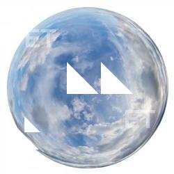 HDRi Skydome of Clouded Sky 12K