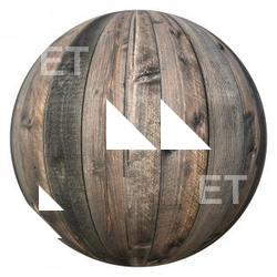 PBR Texture of Wood Planks 4K