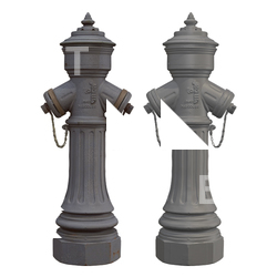 Fire Hydrant Raw 3D Scan