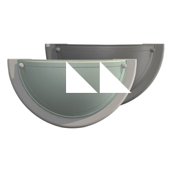 Glass Light Cover Raw 3D Scan