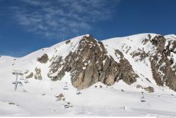 Photo Textures of Background Snowy Mountains