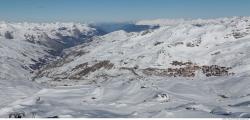 Photo Textures of Background Snowy Mountains