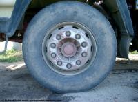 Photo Texture of Truck Wheel