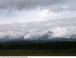 Photo Textures of Background Snowy Mountains