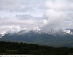 Photo Textures of Background Snowy Mountains