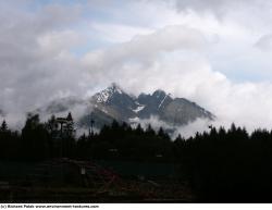 Photo Textures of Background Snowy Mountains