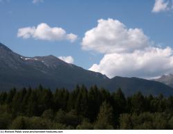 Photo Textures of Background Snowy Mountains