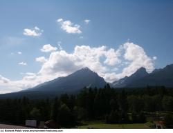 Photo Textures of Background Snowy Mountains