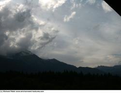 Photo Textures of Background Snowy Mountains