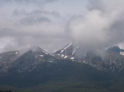 Photo Textures of Background Snowy Mountains