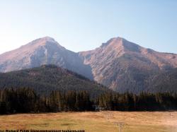 Photo Textures of Background Mountains