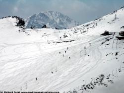 Photo Textures of Background Snowy Mountains