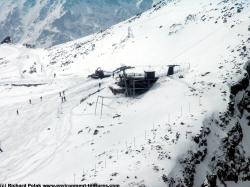 Photo Textures of Background Snowy Mountains