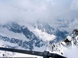 Photo Textures of Background Snowy Mountains