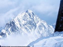 Photo Textures of Background Snowy Mountains