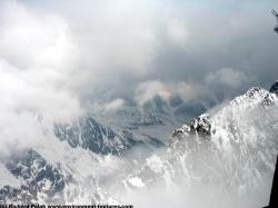 Photo Textures of Background Snowy Mountains