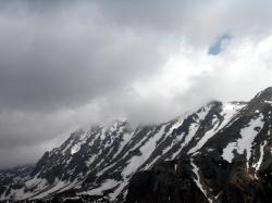 Graffiti Snowy Mountains