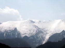 Photo Textures of Background Snowy Mountains