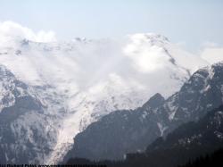 Photo Textures of Background Snowy Mountains