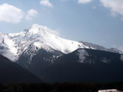 Photo Textures of Background Snowy Mountains