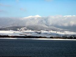 Photo Textures of Background Snowy Mountains