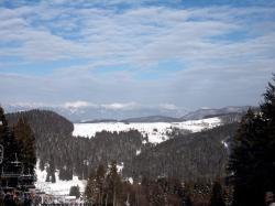 Photo Textures of Background Snowy Mountains