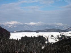 Photo Textures of Background Snowy Mountains