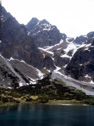 Photo Textures of Background Snowy Mountains