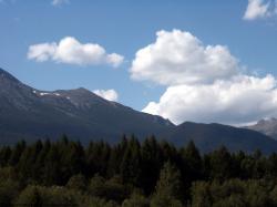 Photo Textures of Background Mountains