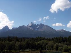 Photo Textures of Background Mountains