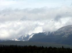 Photo Textures of Background Snowy Mountains