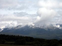 Photo Textures of Background Snowy Mountains