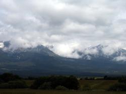 Photo Textures of Background Snowy Mountains