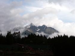 Photo Textures of Background Snowy Mountains