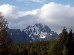 Photo Textures of Background Snowy Mountains