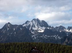 Photo Textures of Background Snowy Mountains