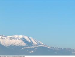 Photo Textures of Background Snowy Mountains