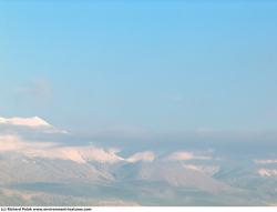 Photo Textures of Background Snowy Mountains