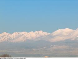 Photo Textures of Background Snowy Mountains