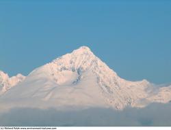 Photo Textures of Background Snowy Mountains