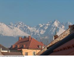 Photo Textures of Background Snowy Mountains