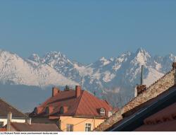 Photo Textures of Background Snowy Mountains